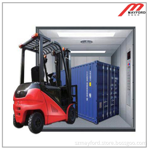 Freight Elevator Machine Room